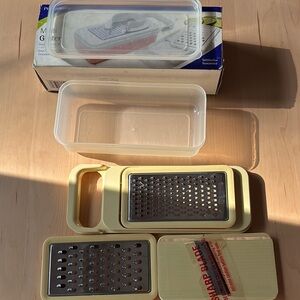Multi-Function Grater with Storage Container